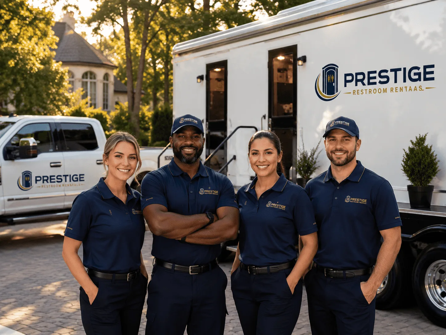 Trusted Luxury Portable Restrooms company in Anamoose, ND